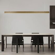 Maisie LED Small Pendant Wood - LL002PL161SN