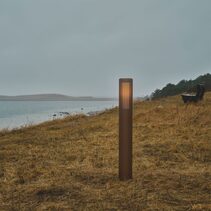Aludra 95 Bollard Seaside Brown Metallic - 2118038261