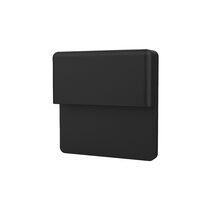 Hydra 2W Square Slimline LED Step Light Black Brass / Warm White - AQL-419-B2-E002DWDCS