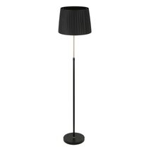 Crecer Slanted Pleated Shade Height Adjustable Floor Lamp - CRECER-F1