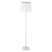 Crecer Slanted Pleated Shade Height Adjustable Floor Lamp - CRECER-F3