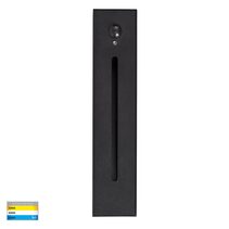 Paso 3W Recessed LED Step Light With Sensor Black / Tri-Colour - HV3106T-BLK-240V-PIR