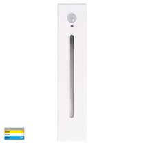 Paso 3W Recessed LED Step Light With Sensor White / Tri-Colour - HV3106T-WHT-240V-PIR