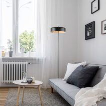 Kello Floor Lamp Matt Black - KELLO-F2