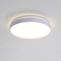 Leena.38 24W LED Dimmable Oyster White / Tri-Colour - OL49781/38WH