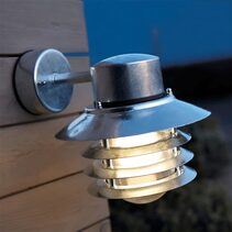 Vejers Down Wall Light Galvanized - 74461031