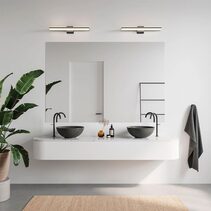 Tinia 60 Vanity Wall Light Black - 2210141003