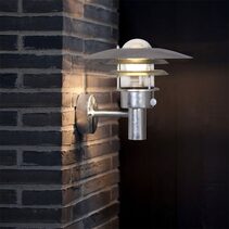 Lonstrup 32 Sensor Wall Light Galvanized - 71412031