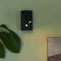 Omari LED Wall Light Black - 2112231003