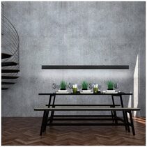 Climene 3 36W LED Up / Down Dimmable 1800mm Pendant Black / Tri-Colour - 206475