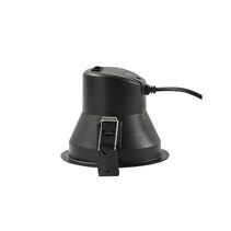 Electra 5 10W Dimmable LED Downlight Black / Tri-Colour - DL1016-BK4C8S03