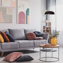 Paraguas Floor Lamp Black - PARAGUAS-F1