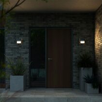 Oliver LED Wall Light Black - 2218251003