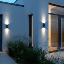 Nico Square 22 Wall Light Black - 2218221003