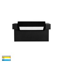 Locu 12W LED Floodlight Black / Tri-Colour - HV3731T-BLK