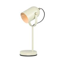 Tazza Adjustable Desk Lamp Glossy Cream - TAZZA-T3