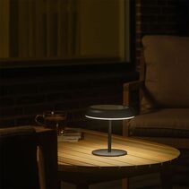 Elmer LED Solar Rechargeable Battery Light Black - 2518305003