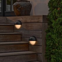 Scorpius Round Wall Light Black - 2518401003