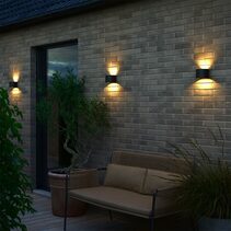 Milda LED Wall Light Black - 2418351003