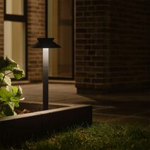 Justina LED Solar Garden Light Anthracite - 2418098050
