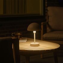 Ellen To Go LED Rechargeable Battery Light Beige - 2418015009