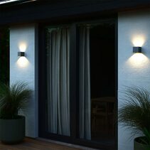 Milda Kubi LED Wall Light Anthracite - 2418331050