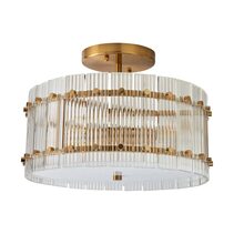 Paloma Flush Mount Light Brass - 20862