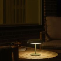 Elmer LED Solar Rechargeable Battery Light Green - 2518305023