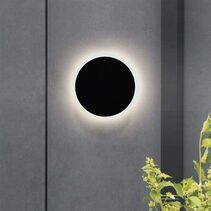 Shadow 18W LED Outdoor Wall Light Black / Tri-Colour - SHADOWTRI3