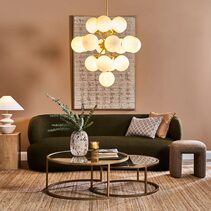 Karina Large Pendant Brass - 20850