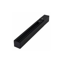 Single Circuit 3 Meter 3 Wire Track Black - TRACK/3M/BK-3 WIRE