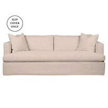 Birkshire 3 Seater Sofa Slip Cover Only Oat Linen - 33246