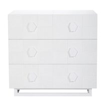Alton 3 Drawer Chest White - 33266