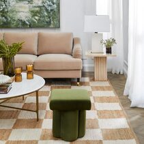 Ace Stool Olive Velvet - 33080