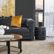 Otto Concrete Stool Black - 33140