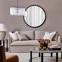 Cove 3 Seater Slip Cover Sofa Taupe Linen - 33132