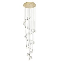 Pianopoli 3 LED Dimmable 40 Light Pendant Brass / Warm White - 390311