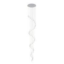 Orihuela LED 40 Light Pendant Chrome / Tri-Colour - 390478