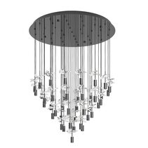 Comareira LED 43 Light Pendant Nickel / Tri-Colour - 390493