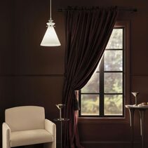 Laria Cone Small Pendant Polished Nickel / Opal