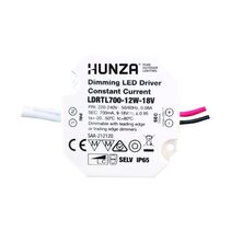 Hunza 240V Constant Current Driver 12W - DR LDRTL700-12W-18V