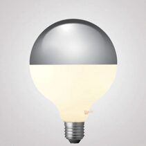 Filament Silver Crown G125 LED 8W E27 Dimmable / Warm White - F827-G125-SC