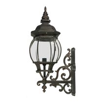 Flinders Large IP44 Outdoor Wall Light Antique Bronze - LOI1001692