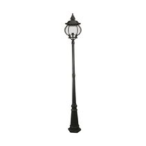 Flinders Large Standard Outdoor Garden Post Light Antique Bronze - LOI1001686