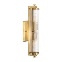 Rockford 2 Light Wall Light Satin Brass - LOI1001588