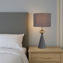 Satillo Table Lamp Grey - SATILLO TL-GY