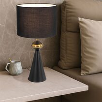 Satillo Table Lamp Black - SATILLO TL-BK