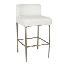 Leon Kitchen Stool Natural Linen - 33329