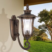 Ramiro 25 Exterior Wall Light Bracket Bronze - RAMIRO EX25-BZ