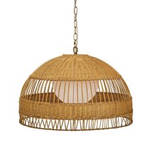 Fortaleza Rattan Pendant Medium Natural - 20879